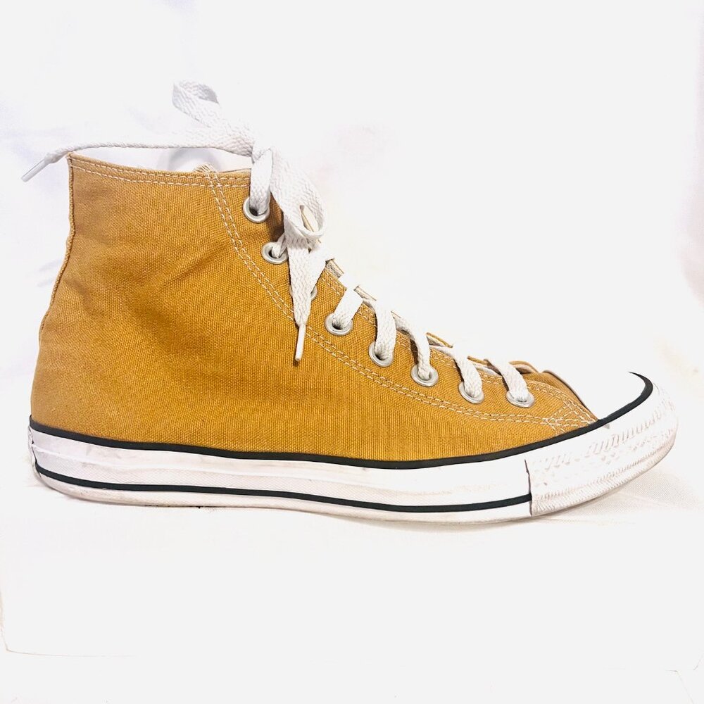 Converse All Star-Chuck Taylor-Unisex Burnt Honey High Top Sneakers-W 9, M 7 - Picture 4 of 16